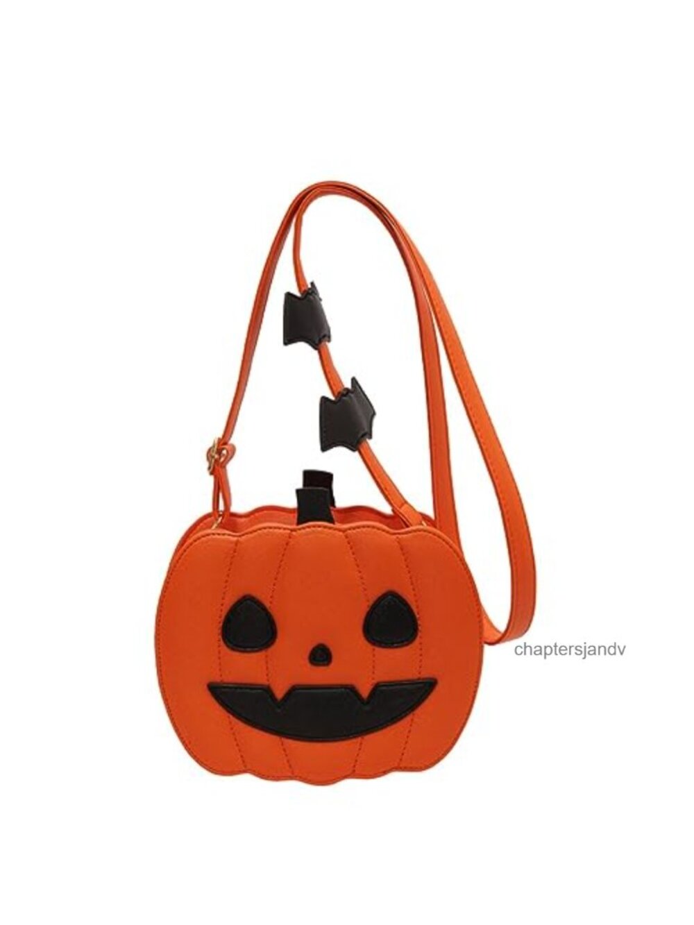 Spooky Pumpkin Crossbody Bag Halloween Purse Women Sling Handbag